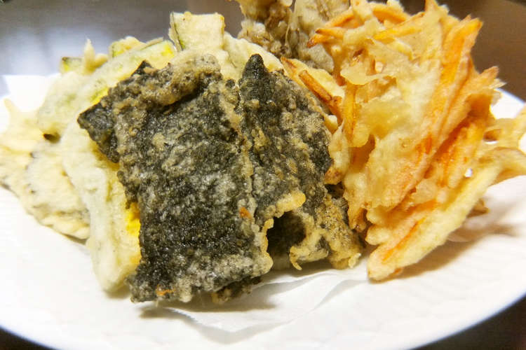 我が家でメイン級 海苔の天ぷら レシピ 作り方 By おにぎりママ クックパッド 簡単おいしいみんなのレシピが354万品