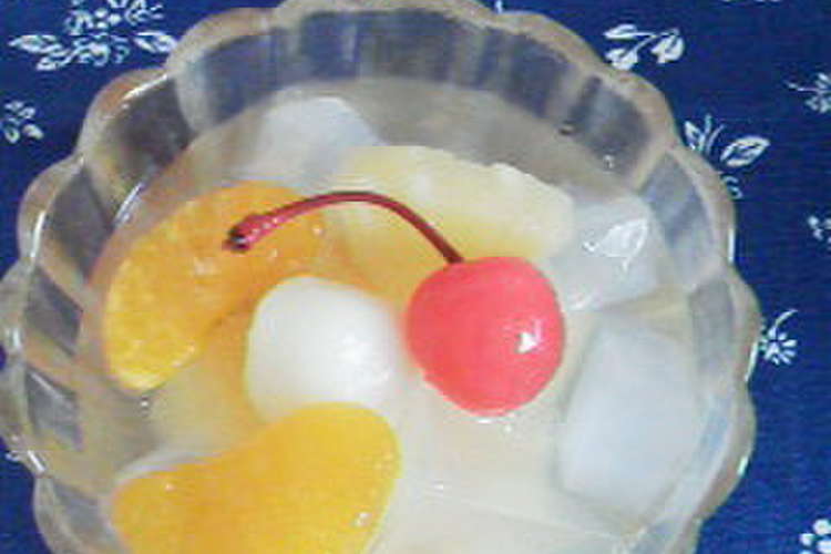 リンゴ寒天入りフルーツポンチ 炭酸なし レシピ 作り方 By ゆーぽんず クックパッド 簡単おいしいみんなのレシピが371万品