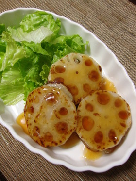 プリプリ☆れんこんのはさみ焼き