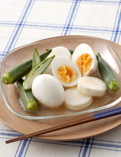 【栄養士直伝】オクラと長芋ピリ辛ピクルスの写真