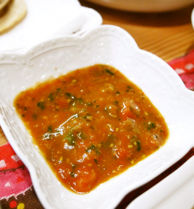 万能トマトソース（ネパール料理）の写真