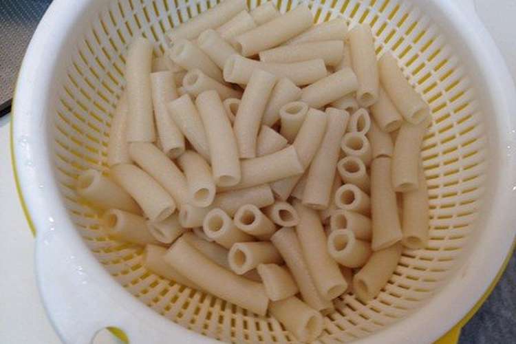 レンジで茹でマカロニ レシピ 作り方 By Komutatata クックパッド