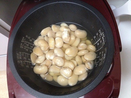 炊飯器de白インゲン豆煮の画像