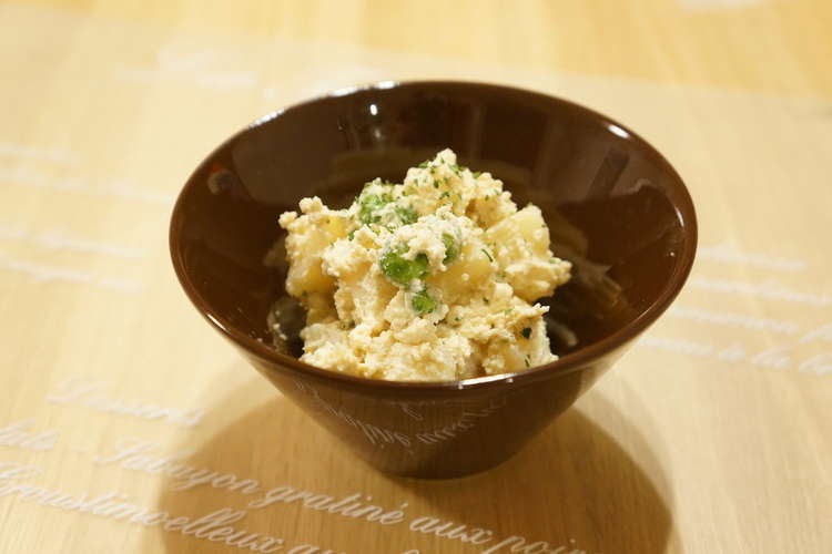 じゃがいもとグリーンピースの白和え レシピ 作り方 By むすみちゃん クックパッド 簡単おいしいみんなのレシピが365万品