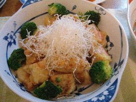 鶏肉の中華風フリッター山椒風味の画像