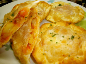 *ミートポテトのサクサク餃子*