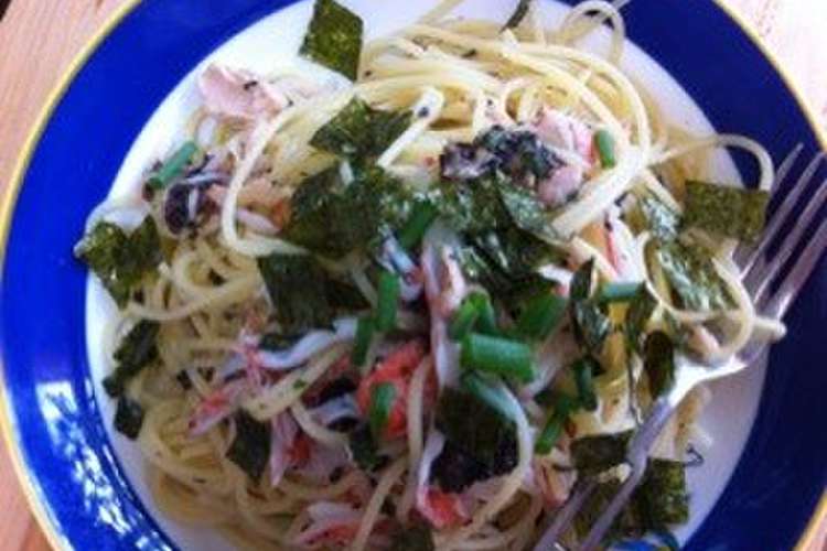 混ぜるだけパスタ 赤シソ ツナ レシピ 作り方 By 風薫人 クックパッド 簡単おいしいみんなのレシピが351万品