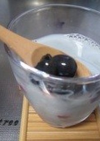 黒豆（ラカントＳ煮）ソイラテ