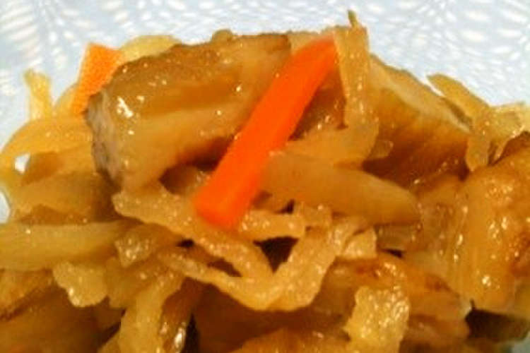 切り干し大根 さつま揚げ レシピ 作り方 By ヒマワリのお花 クックパッド 簡単おいしいみんなのレシピが355万品