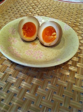 とろ〜り半熟煮卵の画像