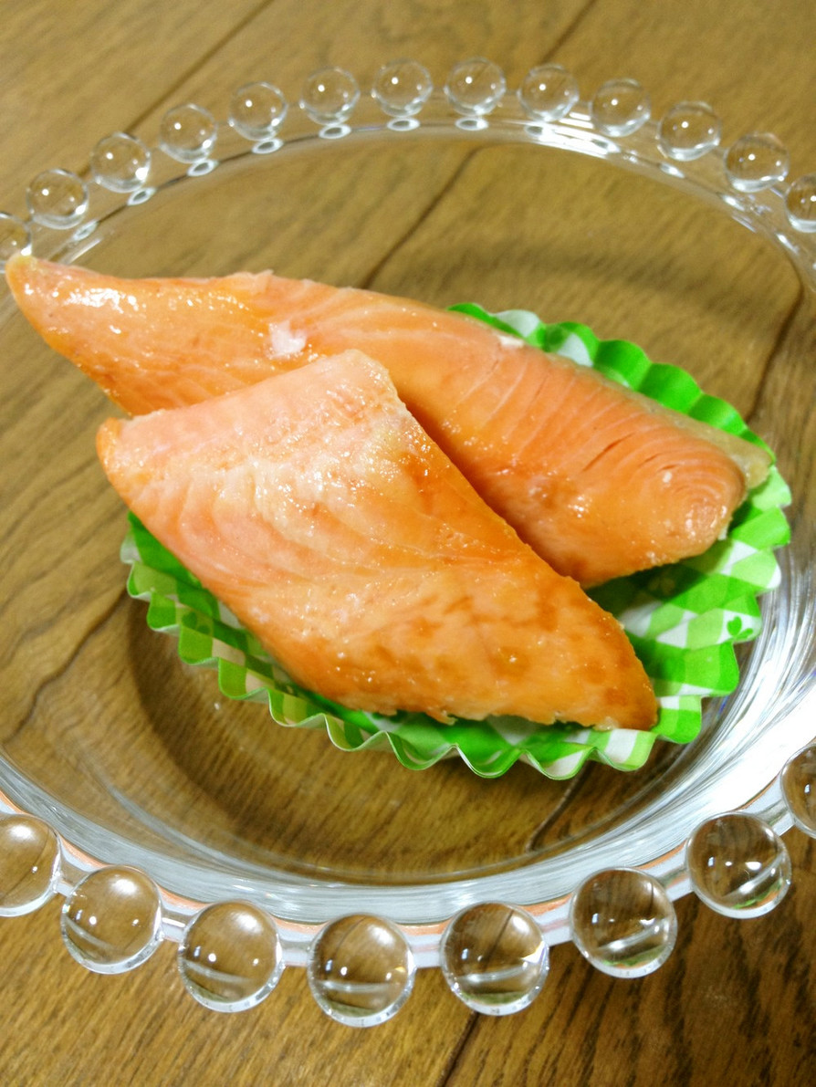 お弁当♡冷凍保存　焼き鮭の画像
