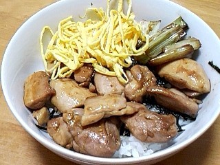 鶏てり丼の画像