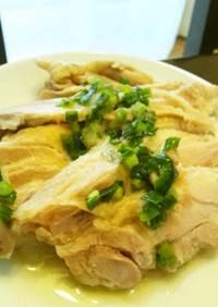 10分で一品☆中華前菜風蒸し鶏(圧力鍋)