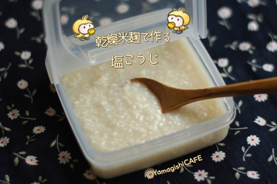 乾燥麹で作る塩麹♡観察レシピの写真
