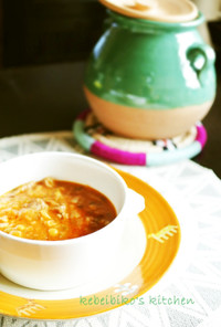 お豆とラム肉のトマトシチュー＊イラン風