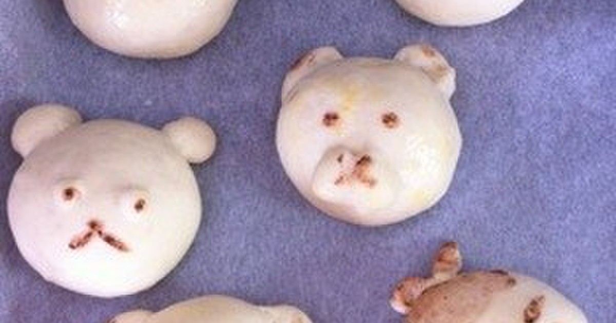 動物 キャラパン レシピ 作り方 By 手作りママ子 クックパッド 簡単おいしいみんなのレシピが374万品