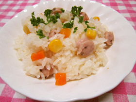 炊飯器de簡単ピラフ