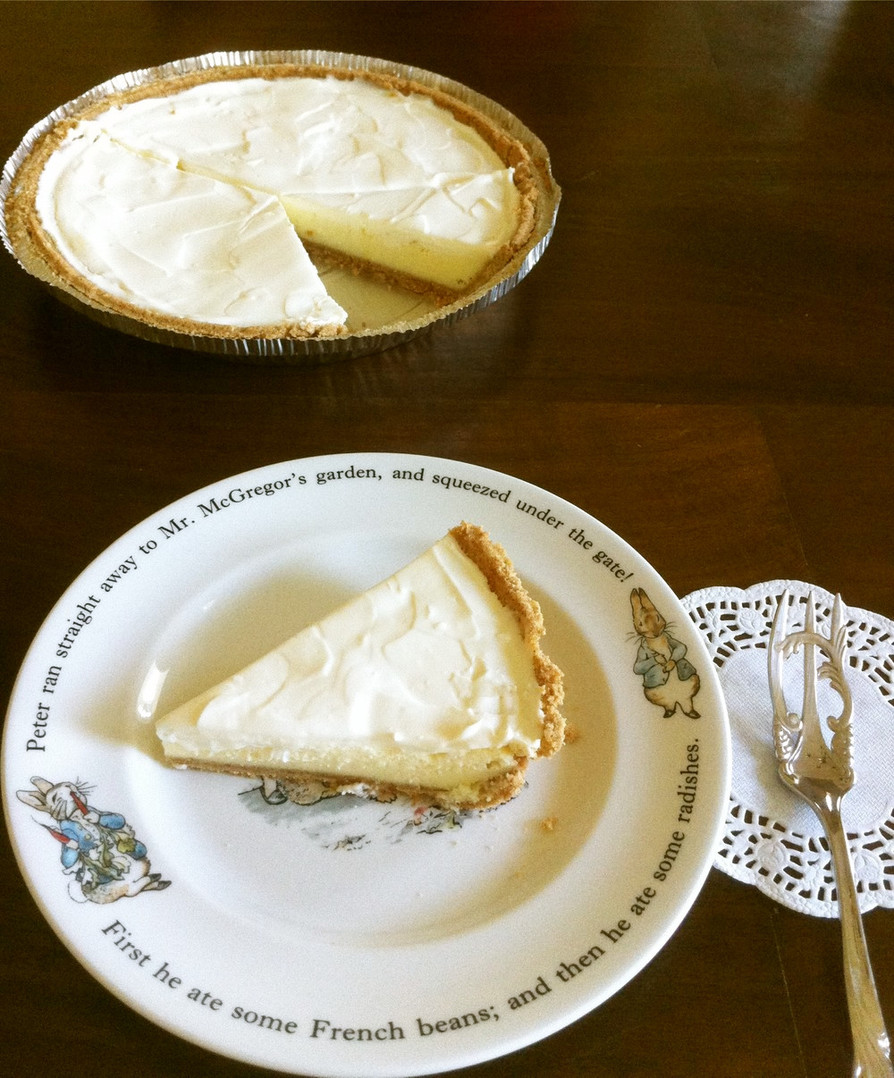 簡単ʚ♥ɞ二層のチーズケーキの画像
