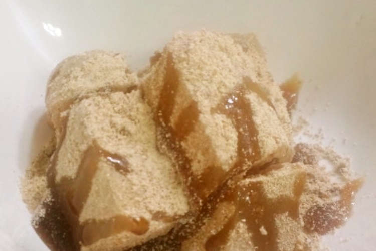 レンジで 粉類カット低カロリーわらび餅 レシピ 作り方 By あまぐりぐり クックパッド 簡単おいしいみんなのレシピが376万品