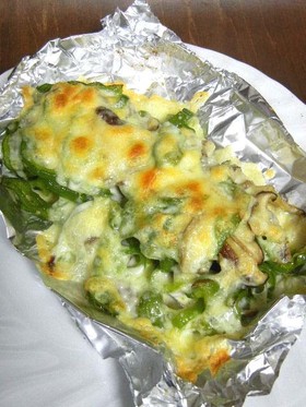イサキと野菜のチーズ焼き