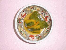 南瓜のごま油炒め煮