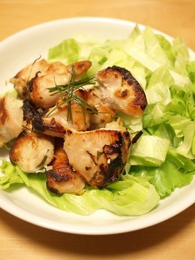 エスニック風☆鶏むね肉の塩麹焼き