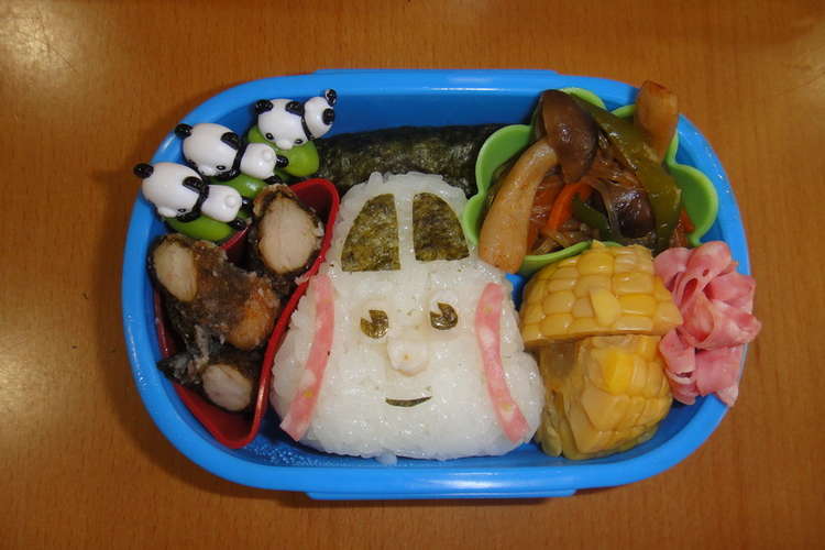 キャラ弁 簡単トーマスの仲間 ハロルド レシピ 作り方 By Kyokanke クックパッド 簡単おいしいみんなのレシピが365万品