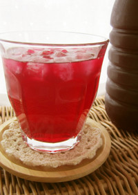 砂糖控えめ♪フルーティーな赤紫蘇ジュース