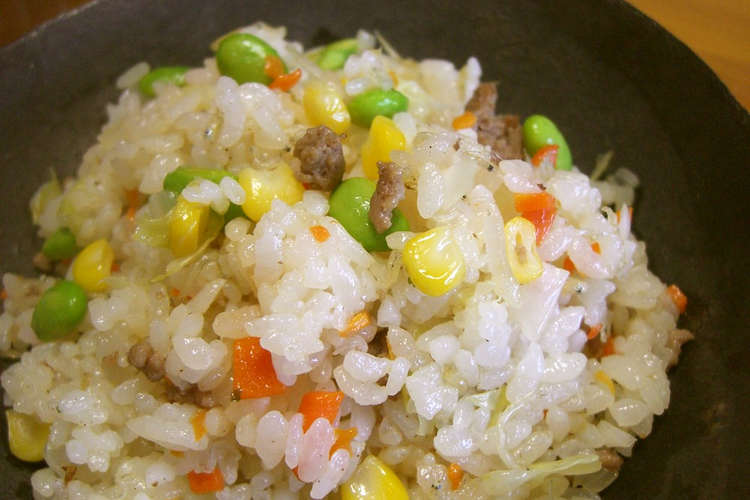 寿司飯リメイク 美味しいチャーハン作ろ レシピ 作り方 By Marilin36 クックパッド 簡単おいしいみんなのレシピが366万品
