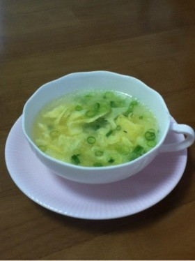 ウェイパーで作る☆簡単な卵スープの画像