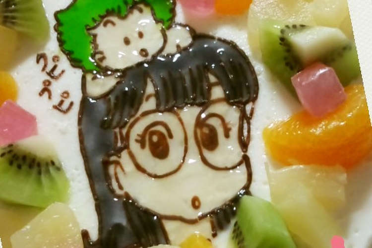 バナナプリンキャラケーキ アラレちゃん レシピ 作り方 By 幸せまちこ クックパッド 簡単おいしいみんなのレシピが360万品