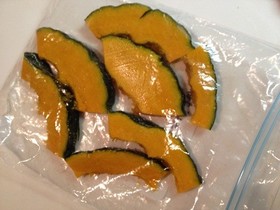 余ったかぼちゃ保存法