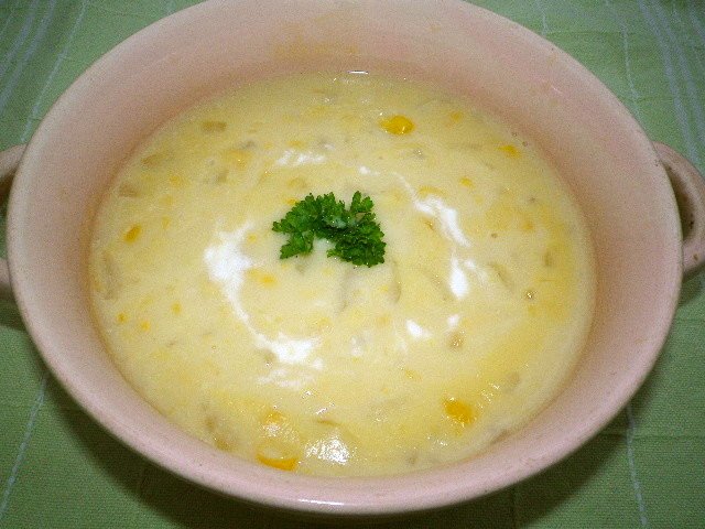 ブロッコリーのヘルシークリームスープのレシピ