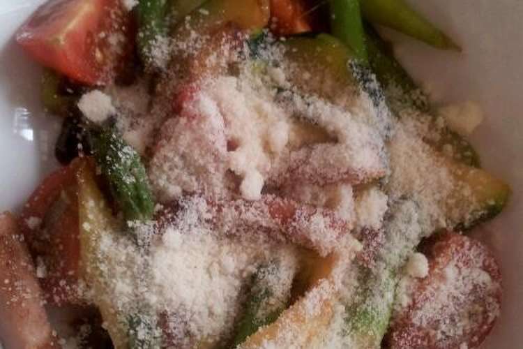 夏野菜のおしゃれ炒め レシピ 作り方 By いちごママ 桃子 クックパッド 簡単おいしいみんなのレシピが360万品