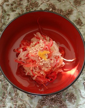 さっぱり美味しい 紅白なます