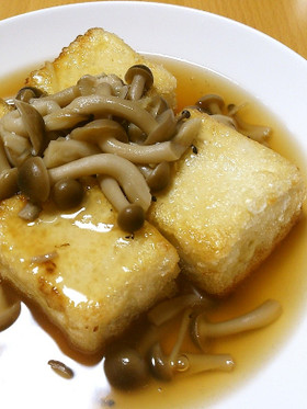 揚げない!揚げ出し豆腐~きのこあん~