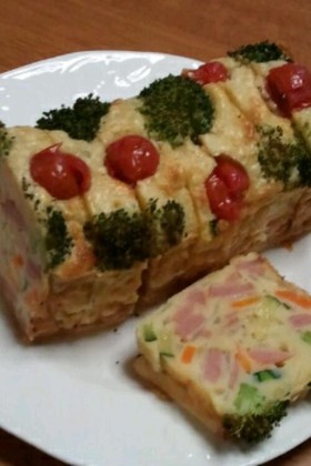 具だくさんケークサレ☆
