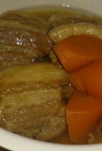 豚バラ肉の梅角煮