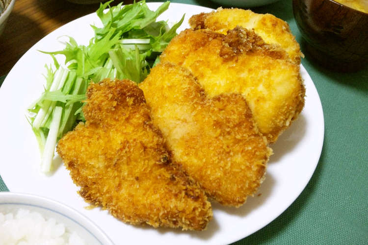 塩麹で激うま 簡単チキンカツ レシピ 作り方 By Marunori ｓ クックパッド