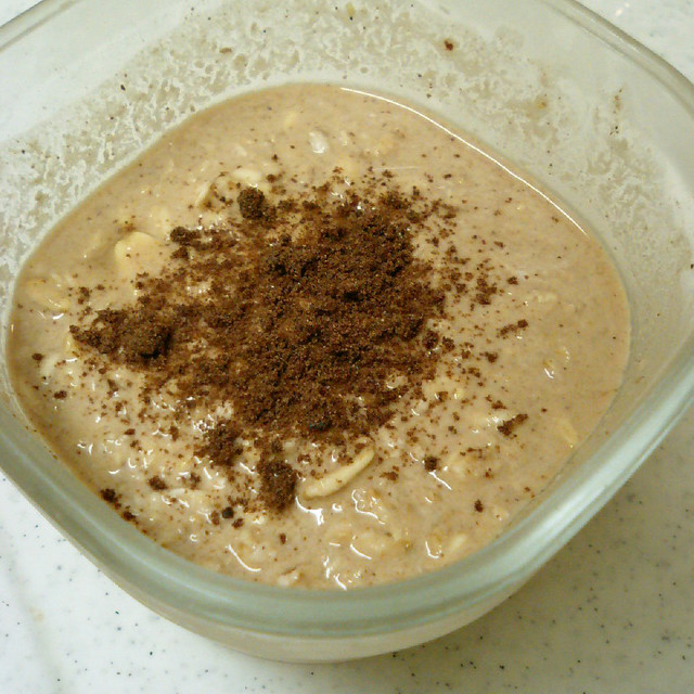 オーバーナイト オートミール ココア味 レシピ 作り方 By Elly S クックパッド