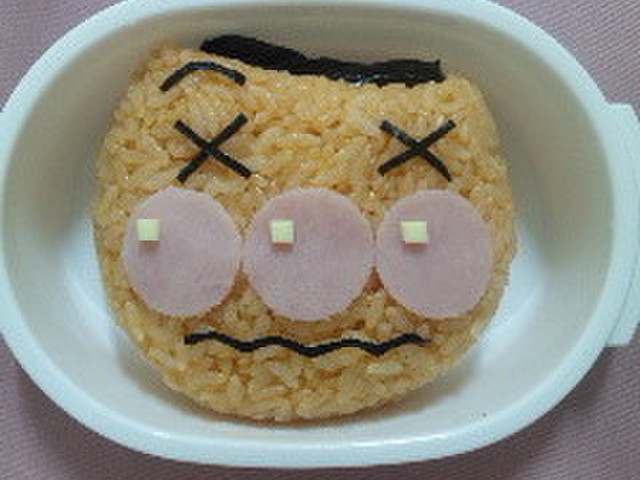 キャラ弁 力が出ないアンパンマン レシピ 作り方 By ピノ クックパッド