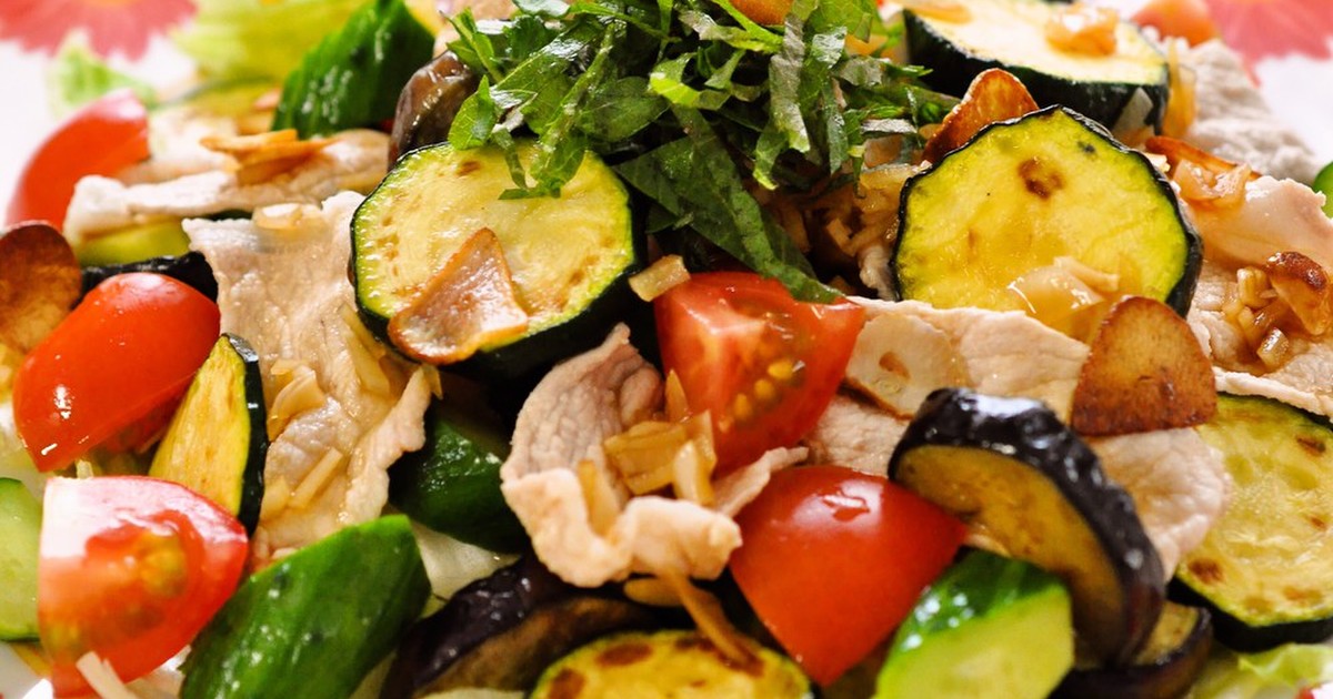 栄養たっぷりの野菜サラダのレシピ