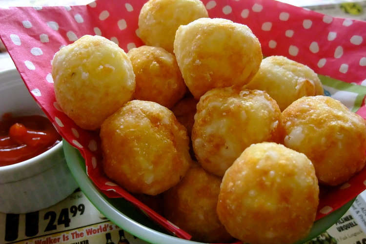 みんな大好き ころころチーズポテトフライ レシピ 作り方 By ぽんちゃんwife クックパッド 簡単おいしいみんなのレシピが376万品