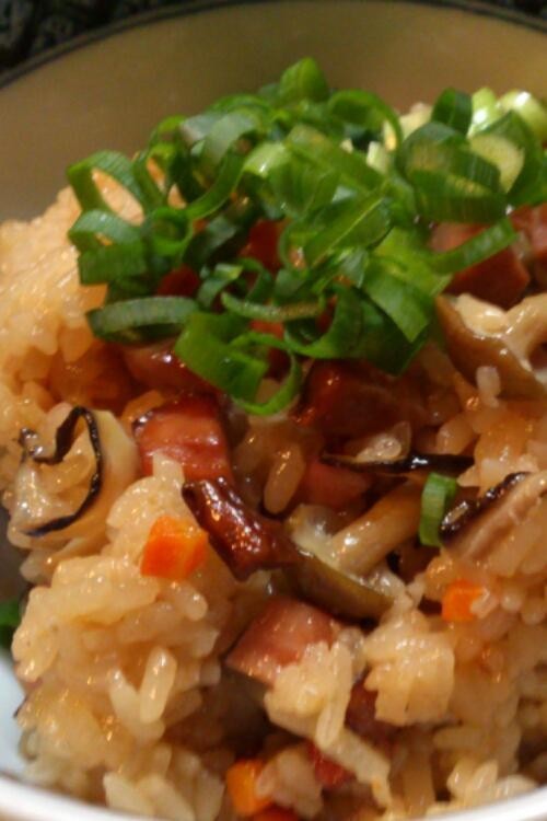 焼豚を使って☆簡単！炊飯器で中華おこわ♪ by カルミちゃん 【クックパッド】 簡単おいしいみんなのレシピが347万品