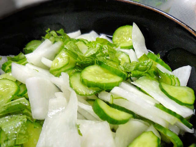 さっぱり 大根ときゅうりの大葉塩サラダ レシピ 作り方 By すいか クックパッド