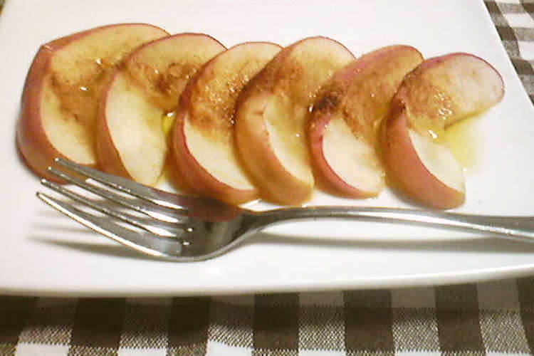 朝食べて腸スッキリ ホットりんご レシピ 作り方 By カボリン クックパッド