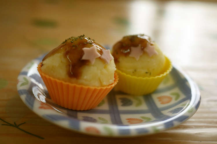 キャラ弁に ポテトでカップケーキ レシピ 作り方 By あくろsan クックパッド 簡単おいしいみんなのレシピが354万品