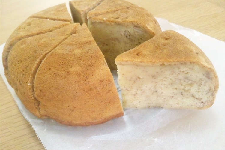 少ない材料で炊飯器バナナケーキ レシピ 作り方 By Ponpol クックパッド