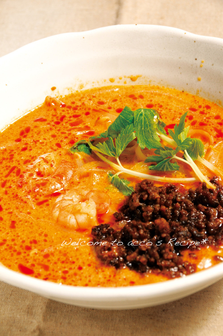 簡単本格ベトナム料理『トムヤム風フォー』の画像