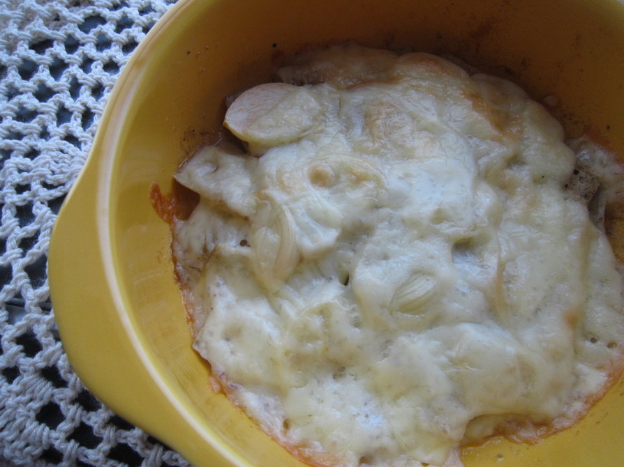 ごぼうのチーズのっけ焼きの画像